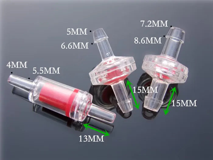 K166B 7mm Anti Backflow One Way Valve Stop Flow DIY Air Pump Water Pump Parts Sell At A Loss USA Belarus Ukraine