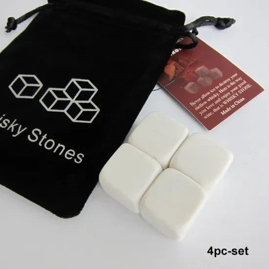 Drixon 100% Natural Whiskey Stones Sipping Dry Ice Cube Whisky Stone Whisky Rock Cooler Wedding Gift Favor Christmas Bar