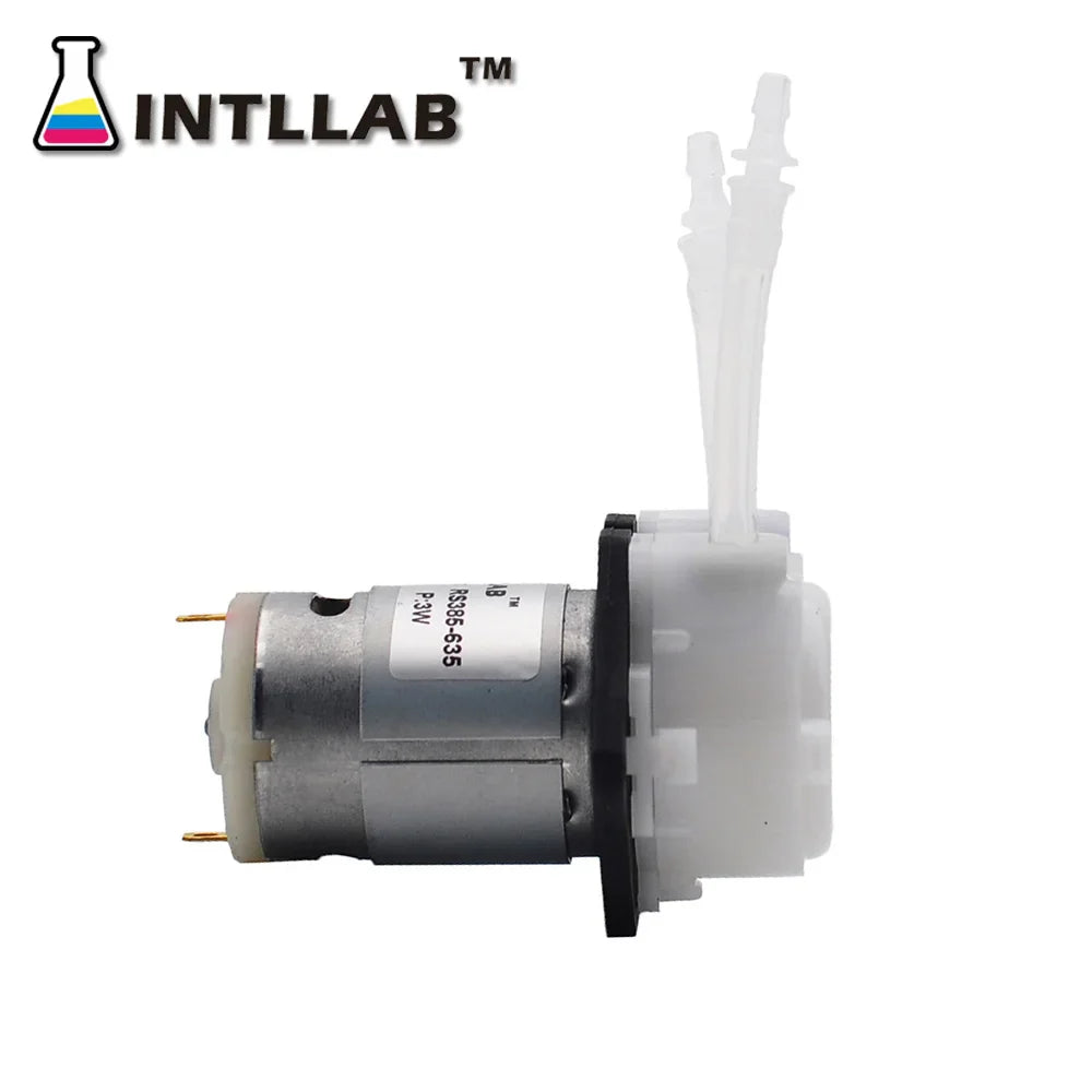 Peristaltische Pumpe 12 V DC DIY Flüssigkeitsdosierpumpe für Aquarium Lab Analytical