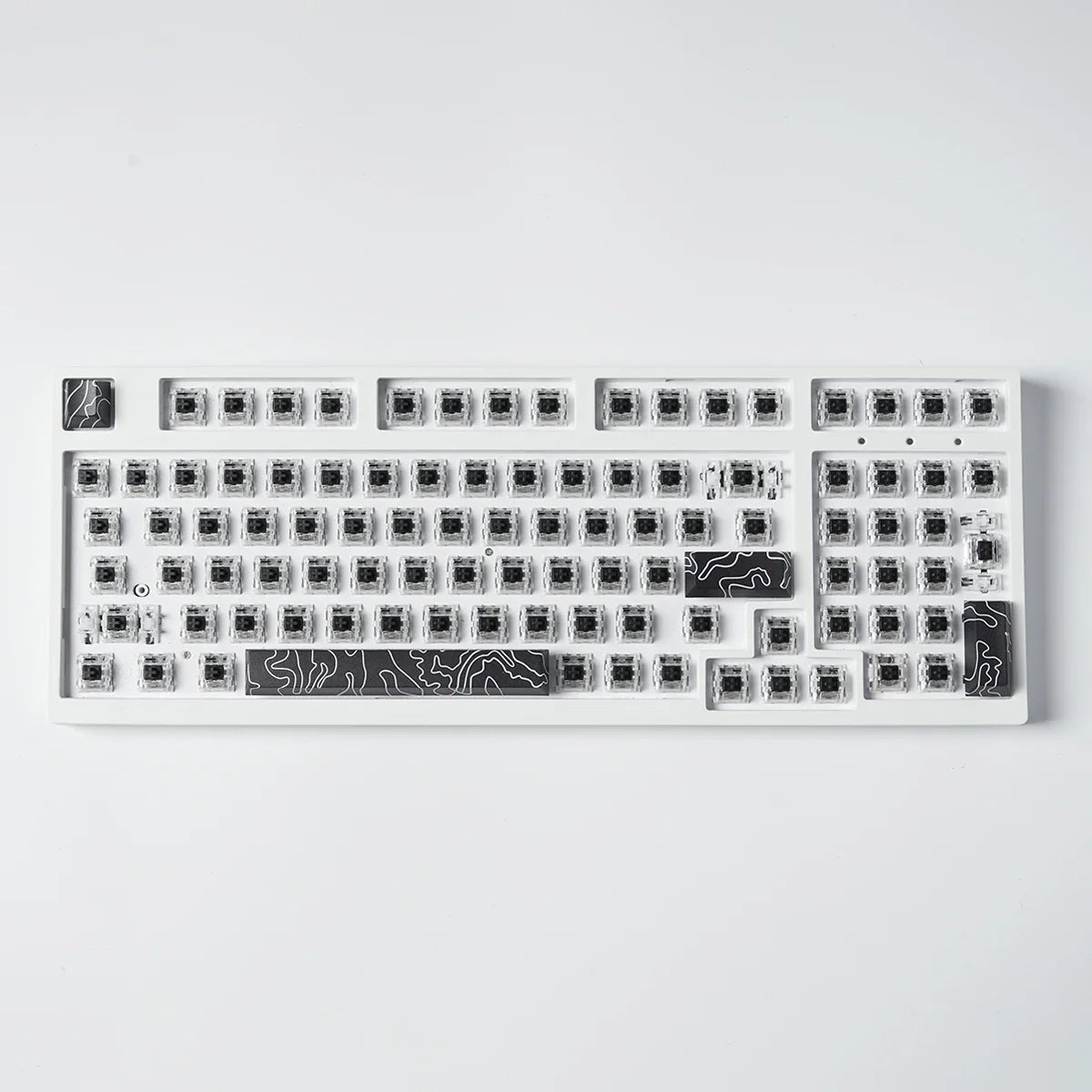 Coral Sea Keycap 4PCS Keycaps Cherry Profile Dye-Sub PBT keycaps Space Bar 6.25U ESC Enter Custom Keycap For Mechanical Keyboard