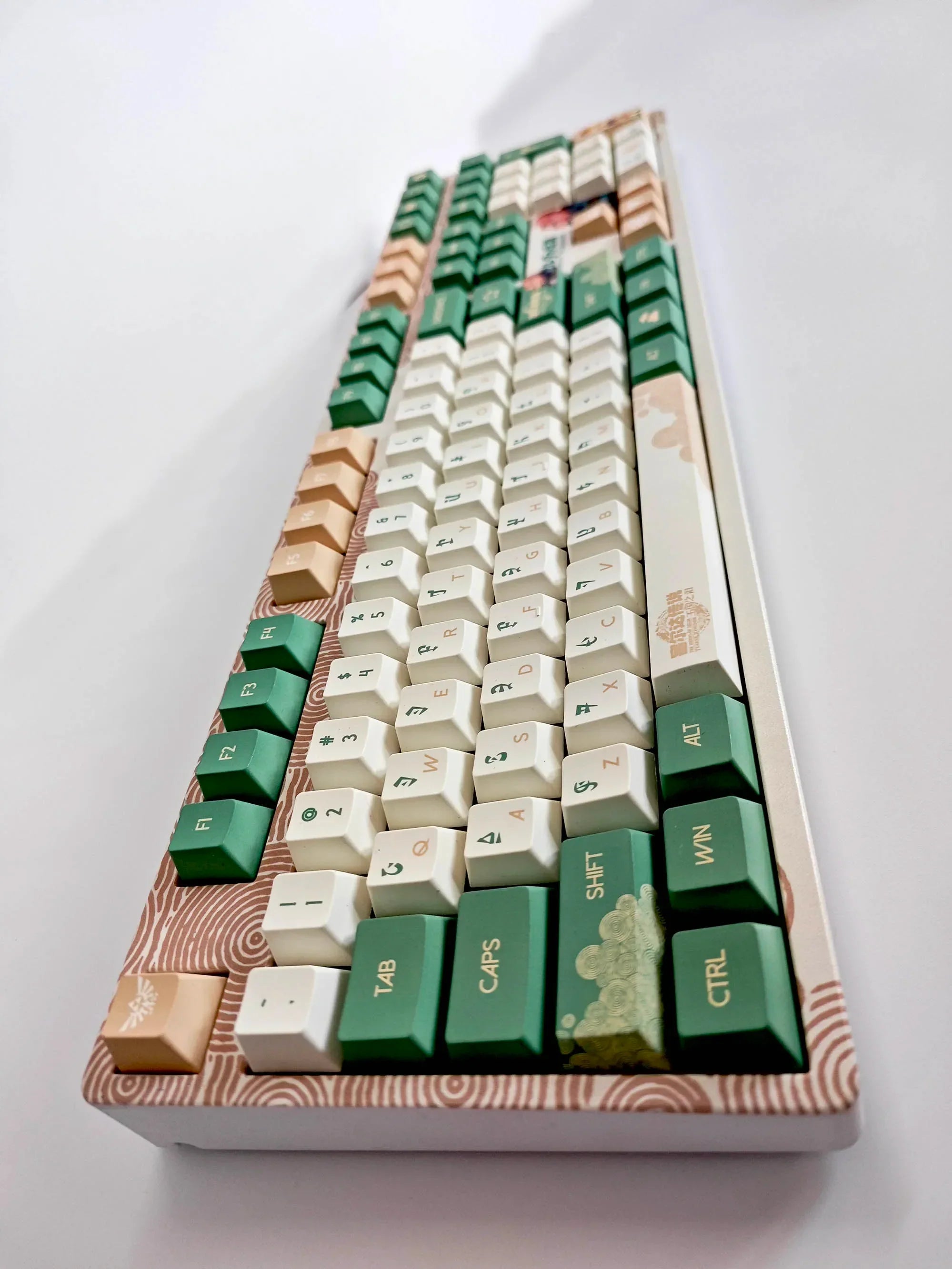 Kingdom Tears Keycaps Legend of Zeldas Key Caps PBT Custom Cherry Amilo IKBC Mũ bàn phím dễ thương cho bàn phím cơ Ganming
