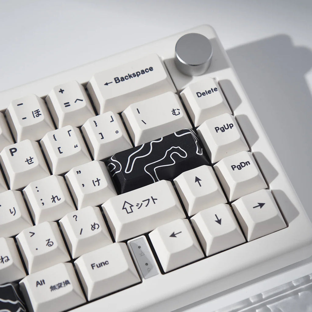 Coral Sea Keycap 4 Uds., teclas Cherry Profile Dye-Sub PBT, barra espacial 6.25U ESC Enter, tecla personalizada para teclado mecánico