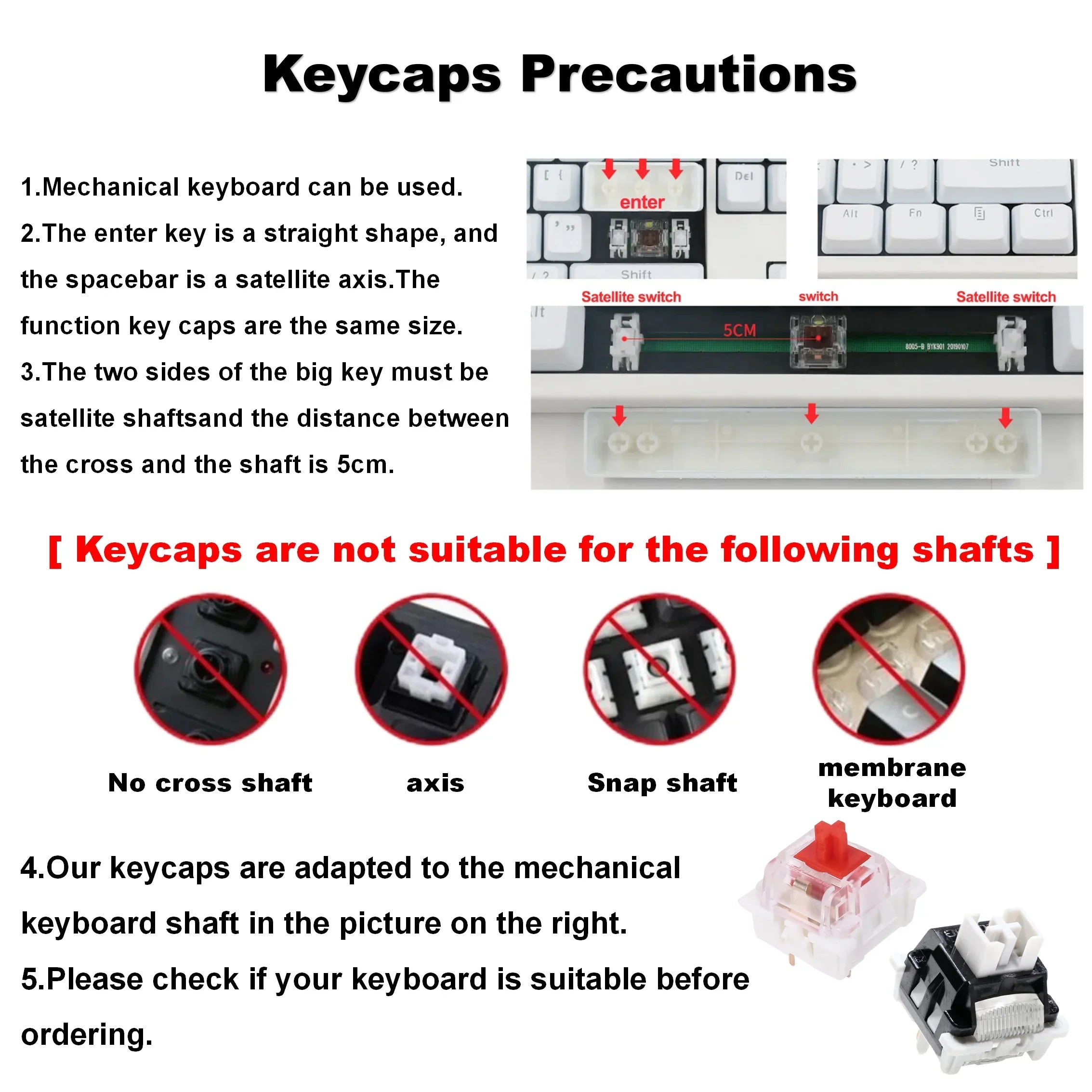 Coral Sea Keycap 4 Uds., teclas Cherry Profile Dye-Sub PBT, barra espacial 6.25U ESC Enter, tecla personalizada para teclado mecánico
