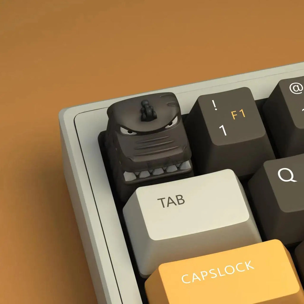 Keycaps Original Factory Height Resin Material Mechanical Keyboard 3d Personalized Keycaps Suitable Male Female Birthday Gifts