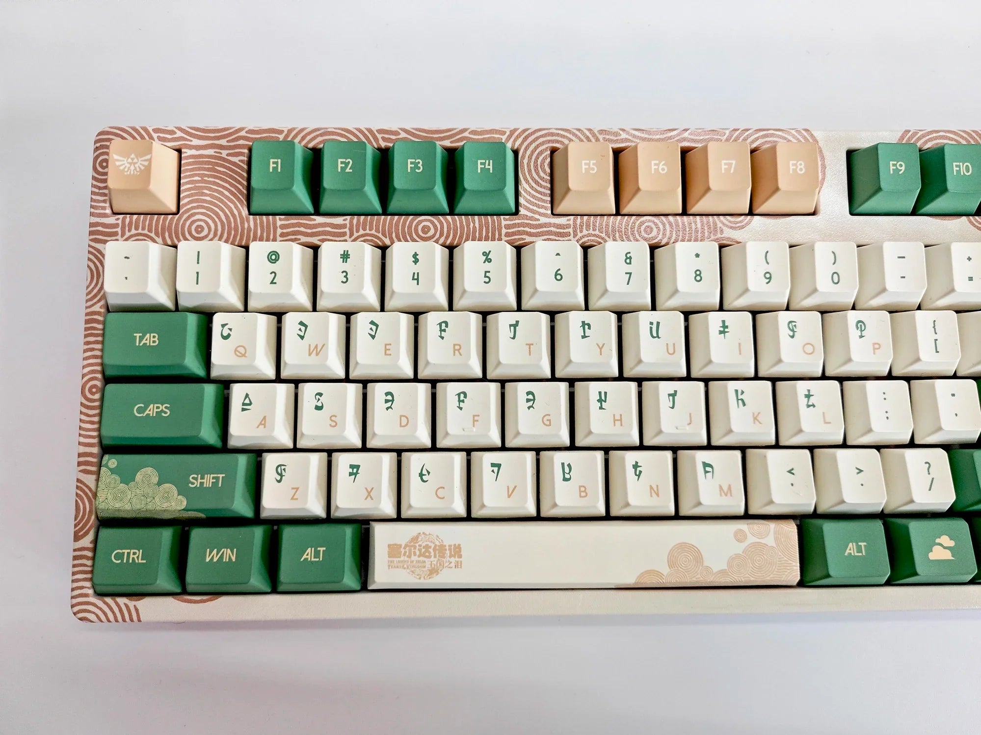 Kingdom Tears Keycaps Legend of Zeldas Key Caps PBT Custom Cherry Amilo IKBC Mũ bàn phím dễ thương cho bàn phím cơ Ganming