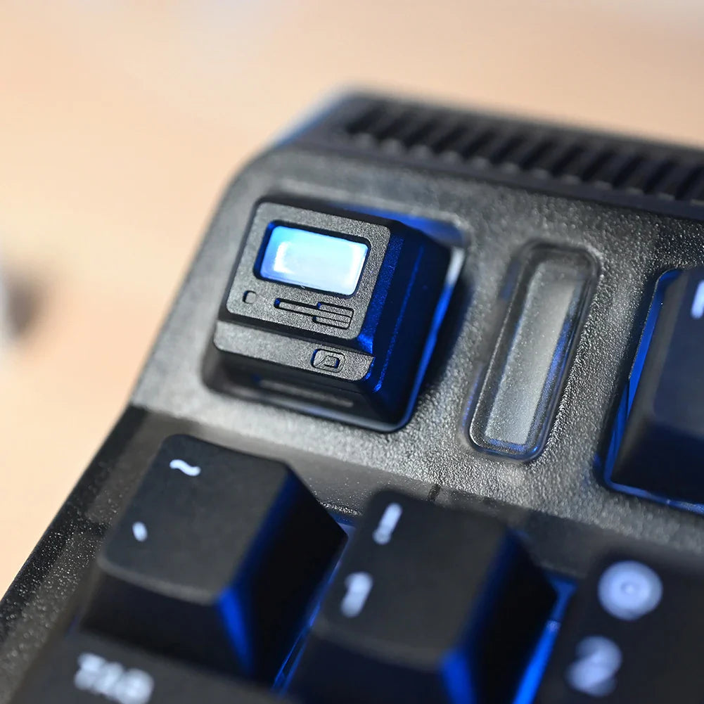 K-04 Bàn Phím Keycaps 3 Trong 1 Thay Thế Cho Bàn Phím Cơ Keycap Retro Tay Cầm Chơi Game Keycaps Dễ Thương Trong Suốt Nắp Phím Phù Hợp Với