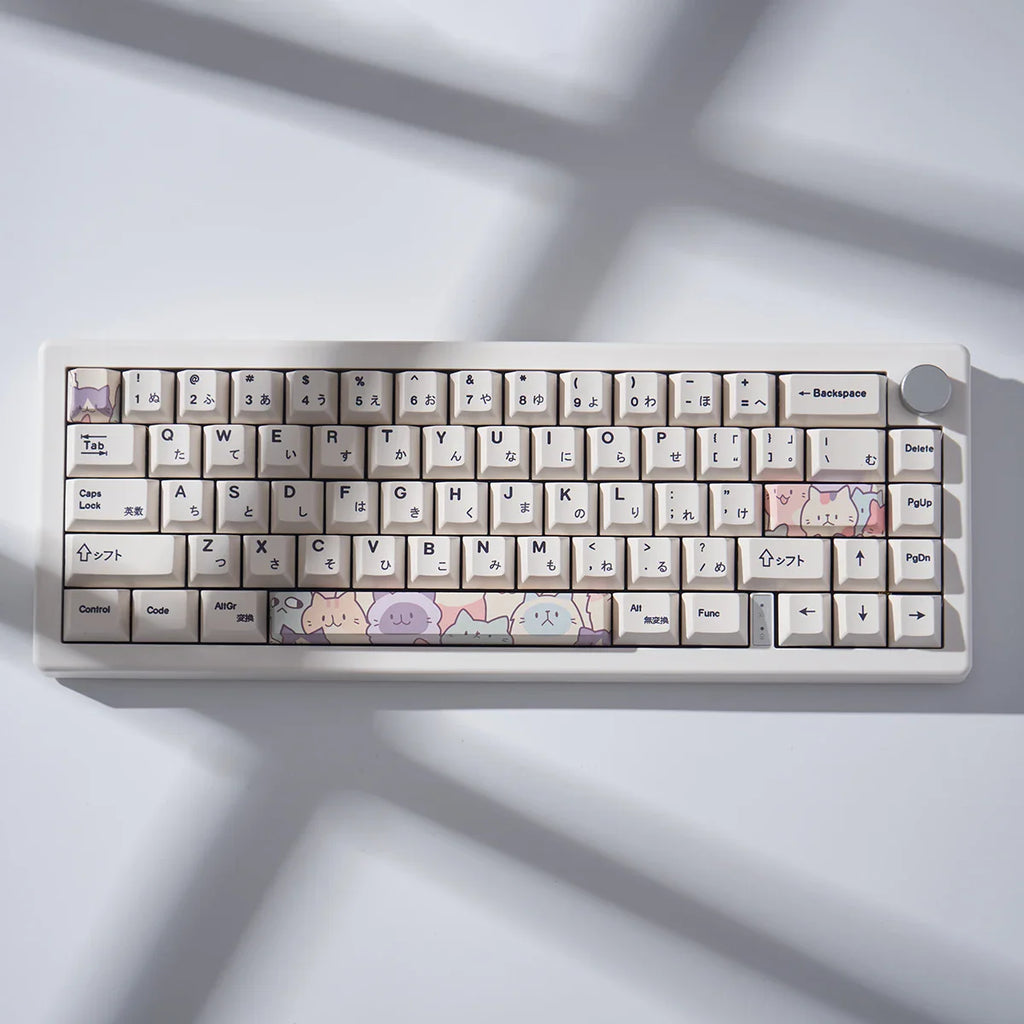Coral Sea Keycap 4 Uds., teclas Cherry Profile Dye-Sub PBT, barra espacial 6.25U ESC Enter, tecla personalizada para teclado mecánico