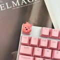 Handgefertigte Tastenkappen aus Kunstharz, mechanische Tastatur-Tastenkappen, süßer Biber, Loopy, individuelles Gaming-Zubehör, Dekoration, Geschenke