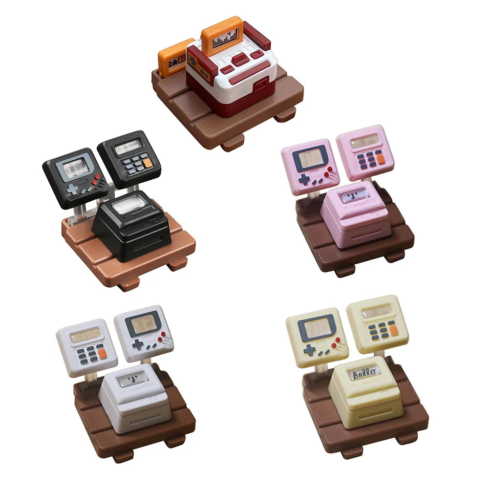 K-04 Bàn Phím Keycaps 3 Trong 1 Thay Thế Cho Bàn Phím Cơ Keycap Retro Tay Cầm Chơi Game Keycaps Dễ Thương Trong Suốt Nắp Phím Phù Hợp Với