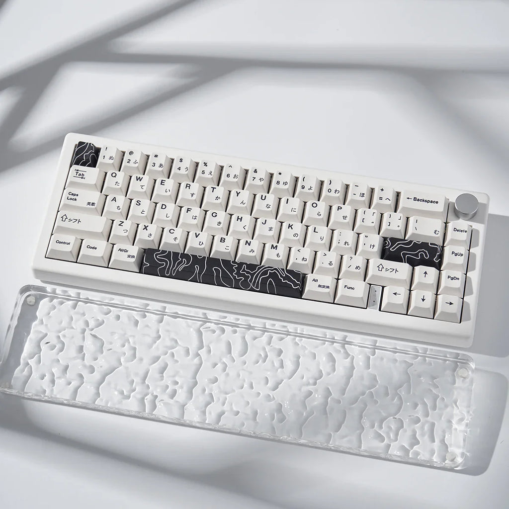 Coral Sea Keycap 4 Uds., teclas Cherry Profile Dye-Sub PBT, barra espacial 6.25U ESC Enter, tecla personalizada para teclado mecánico